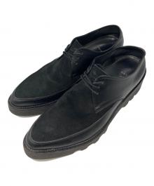 LAD MUSICIAN（ラッドミュージシャン）の古着「U-TIP SHOES」｜ブラック