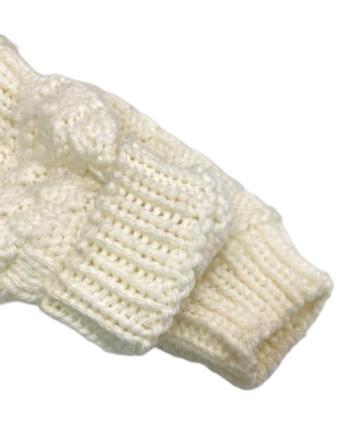 ANREALAGE（アンリアレイジ）ANREALAGE (アンリアレイジ) PLANETニット ホワイト サイズ:FREEの古着・服飾アイテム