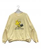 DAIRIKUダイリク）の古着「WOODSTOCK Water-repellent Pullover Sweater」｜イエロー