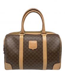 CELINE（セリーヌ）の古着「マカダムボストンバッグ」｜ブラウン