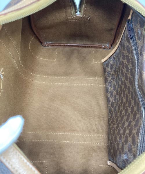 CELINE（セリーヌ）CELINE (セリーヌ) マカダムボストンバッグ ブラウンの古着・服飾アイテム