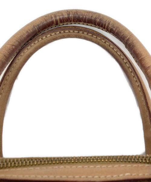 CELINE（セリーヌ）CELINE (セリーヌ) マカダムボストンバッグ ブラウンの古着・服飾アイテム