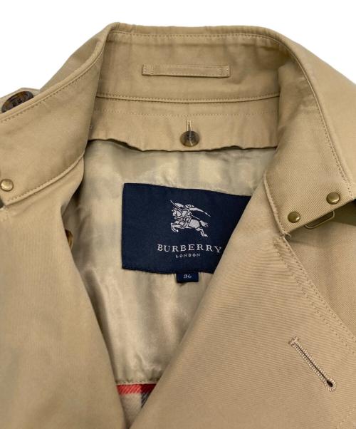 BURBERRY LONDON（バーバリーロンドン）BURBERRY LONDON (バーバリーロンドン) ライナー付ダブルトレンチコート ベージュ サイズ:SIZE 36の古着・服飾アイテム