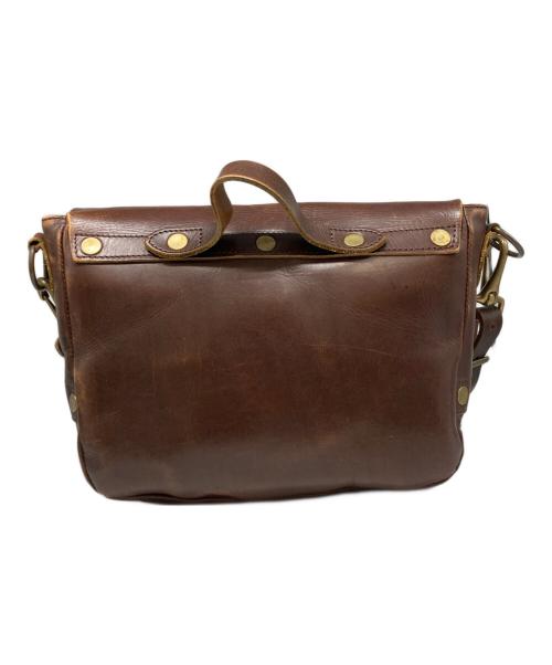 vasco（ヴァスコ）vasco (バスコ) LEATHER POSTMAN MINI SHOULDER BAG ブラウンの古着・服飾アイテム