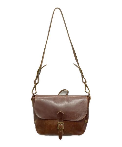 vasco（ヴァスコ）vasco (バスコ) LEATHER POSTMAN MINI SHOULDER BAG ブラウンの古着・服飾アイテム