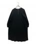 NAKAGAMI (ナカガミ) 異素材スウェットワンピース ブラック サイズ:SIZE Free：6000円