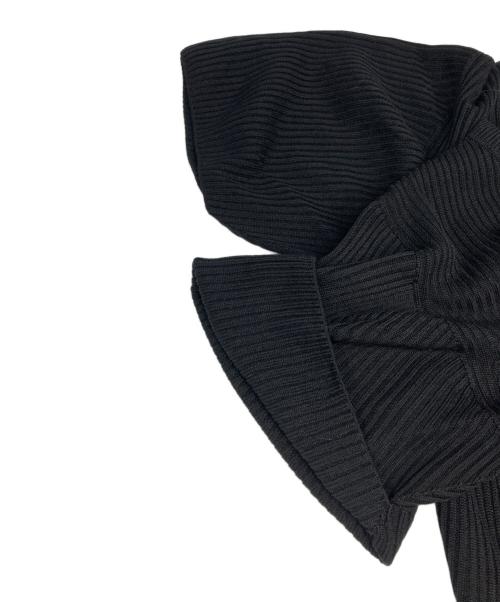 CFCL（シーエフシーエル）CFCL (シーエフシーエル) POTTERY CUPRO SHORT SLEEVE DRESS ブラック サイズ:1の古着・服飾アイテム