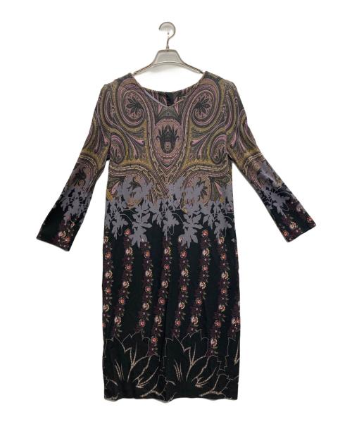 ETRO（エトロ）ETRO (エトロ) ジャージーチュニックドレス ブラック サイズ:SIZE 44の古着・服飾アイテム