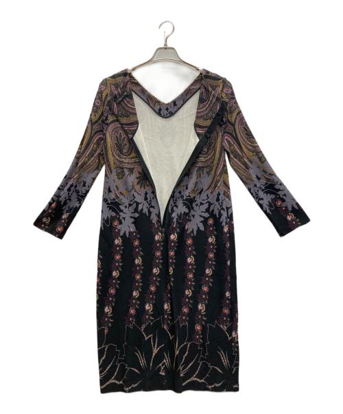 ETRO（エトロ）ETRO (エトロ) ジャージーチュニックドレス ブラック サイズ:SIZE 44の古着・服飾アイテム