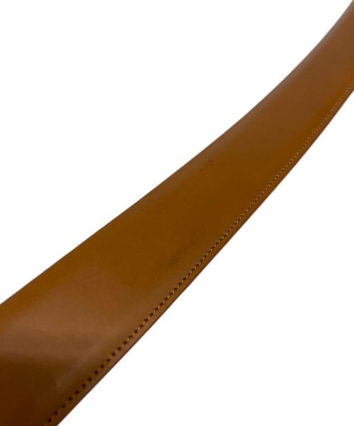 Maison Margiela（メゾンマルジェラ）Maison Margiela (メゾンマルジェラ) レザーベルト ブラウン サイズ:SIZE 90の古着・服飾アイテム