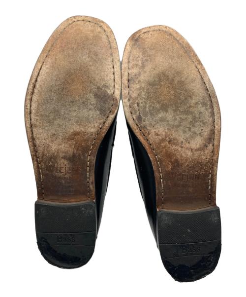 G.H.BASS（ジーエイチバス）G.H.BASS (ジーエイチバス) コインローファー ブラック サイズ:SIZE 81/2の古着・服飾アイテム