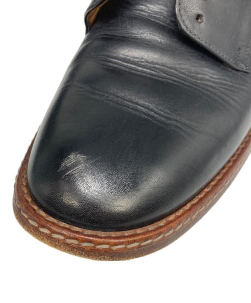 Maison Margiela 22（メゾンマルジェラ）Maison Margiela 22 (メゾンマルジェラ 22) 22ライン レザー スリッポン シューズ ブラック サイズ:SIZE 38 1/2の古着・服飾アイテム