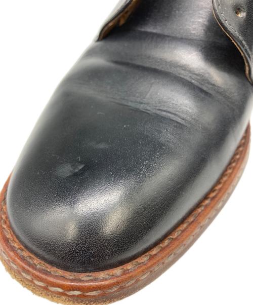 Maison Margiela 22（メゾンマルジェラ）Maison Margiela 22 (メゾンマルジェラ 22) 22ライン レザー スリッポン シューズ ブラック サイズ:SIZE 38 1/2の古着・服飾アイテム