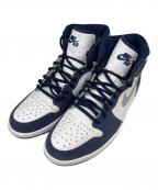 NIKEナイキ）の古着「Air Jordan 1 High OG CO.JP」｜ホワイト×ネイビー