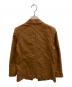 icB (アイシービー) Cluster Linen ダブルブレストジャケット ブラウン サイズ:SIZE JP7：5000円