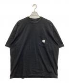 COOTIE PRODUCTIONSクーティープロダクツ）の古着「Garment Dyed Error Fit S/S Tee」｜ブラック