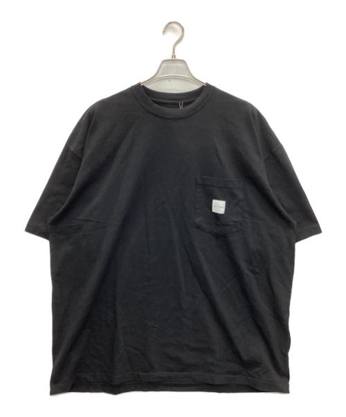 COOTIE PRODUCTIONS（クーティープロダクツ）COOTIE PRODUCTIONS (クーティープロダクツ) Garment Dyed Error Fit S/S Tee ブラック サイズ:SIZE Lの古着・服飾アイテム