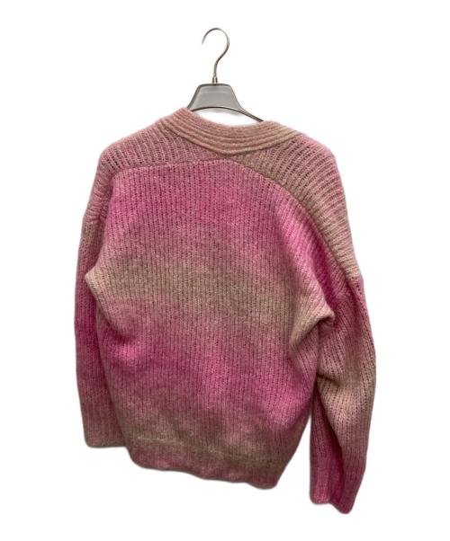 MAISON SPECIAL（メゾンスペシャル）MAISON SPECIAL (メゾンスペシャル) Italian Alpaca Gradation Knit Cardigan ピンク サイズ:SIZE Freeの古着・服飾アイテム