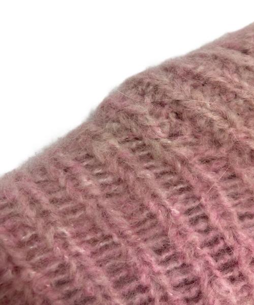 MAISON SPECIAL（メゾンスペシャル）MAISON SPECIAL (メゾンスペシャル) Italian Alpaca Gradation Knit Cardigan ピンク サイズ:SIZE Freeの古着・服飾アイテム
