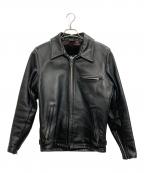 Schottショット）の古着「レザートラッカージャケット」｜ブラック