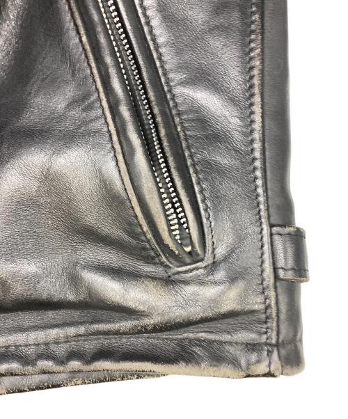 Schott（ショット）Schott (ショット) レザートラッカージャケット ブラック サイズ:SIZE 34の古着・服飾アイテム