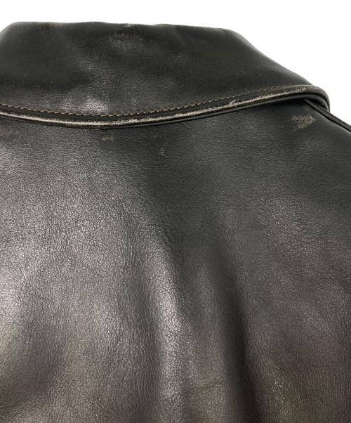 Schott（ショット）Schott (ショット) レザートラッカージャケット ブラック サイズ:SIZE 34の古着・服飾アイテム