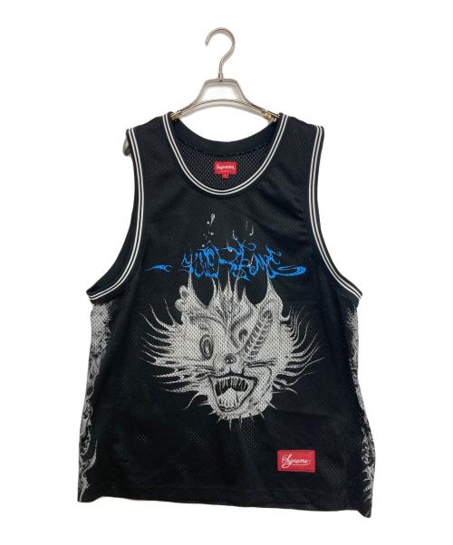 SUPREME（シュプリーム）Supreme (シュプリーム) Animal Basketball Jersey ブラック サイズ:SIZE Lの古着・服飾アイテム