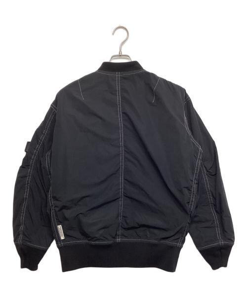 Onitsuka Tiger（オニツカタイガー）Onitsuka Tiger (オニツカタイガー) BOMBER JACKET ブラック サイズ:SIZE Sの古着・服飾アイテム