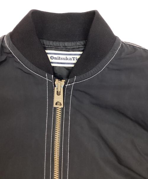 Onitsuka Tiger（オニツカタイガー）Onitsuka Tiger (オニツカタイガー) BOMBER JACKET ブラック サイズ:SIZE Sの古着・服飾アイテム