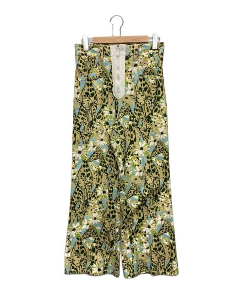 MIU MIU（ミュウミュウ）MIU MIU (ミュウミュウ) DENIM STR.ST.G ベージュ サイズ:SIZE 42の古着・服飾アイテム