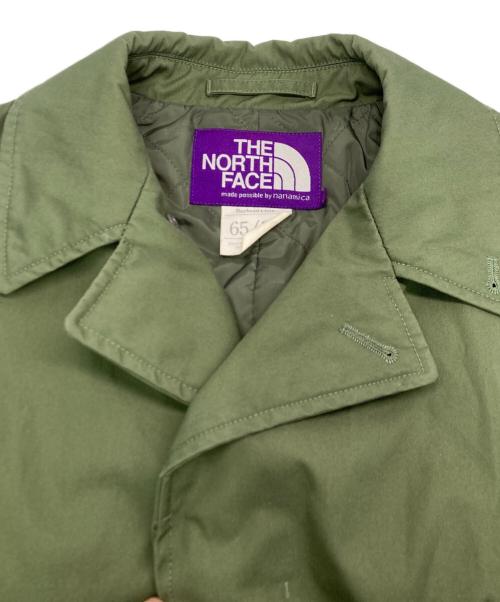 THE NORTHFACE PURPLELABEL（ザ・ノースフェイス パープルレーベル）THE NORTHFACE PURPLELABEL (ザ・ノースフェイス パープルレーベル) 65/35Insulation Soutien Coller Coat カーキ サイズ:SIZE Lの古着・服飾アイテム