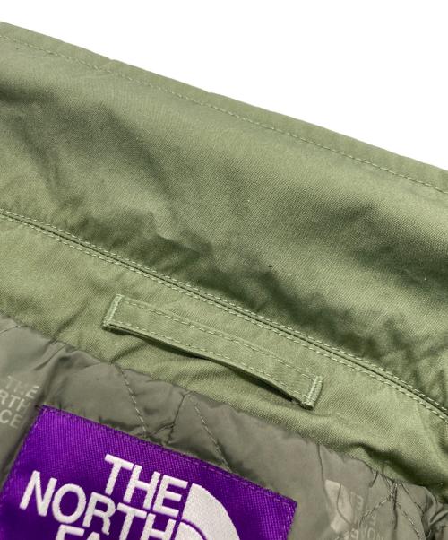 THE NORTHFACE PURPLELABEL（ザ・ノースフェイス パープルレーベル）THE NORTHFACE PURPLELABEL (ザ・ノースフェイス パープルレーベル) 65/35Insulation Soutien Coller Coat カーキ サイズ:SIZE Lの古着・服飾アイテム