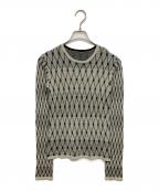 kotohayokozawaコトハヨコザワ）の古着「Reversible Knit」｜グレー