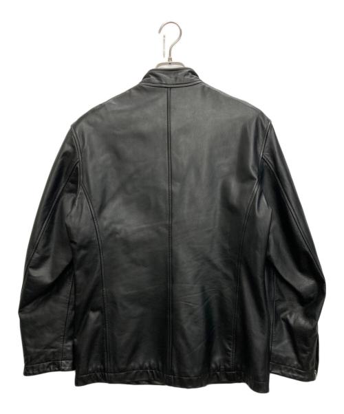 PAUL SMITH（ポールスミス）PAUL SMITH (ポールスミス) シングルライダースジャケット ブラック サイズ:SIZE Mの古着・服飾アイテム