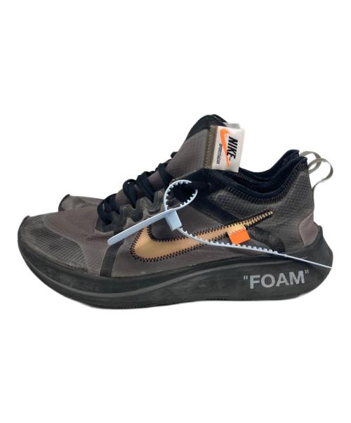 NIKE（ナイキ）NIKE (ナイキ) OFFWHITE (オフホワイト) THE:10 ZOOM FLY BLACK ブラック サイズ:US10の古着・服飾アイテム