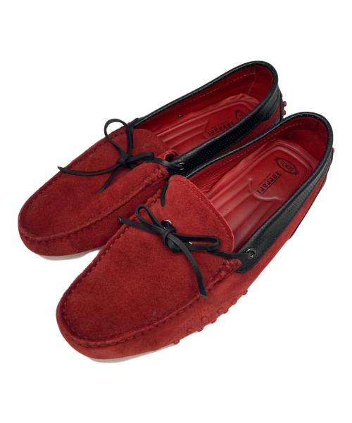TOD'S（トッズ）TOD'S (トッズ) Ferrari (フェラーリ) ドライビングシューズ レッド サイズ:SIZE 6の古着・服飾アイテム