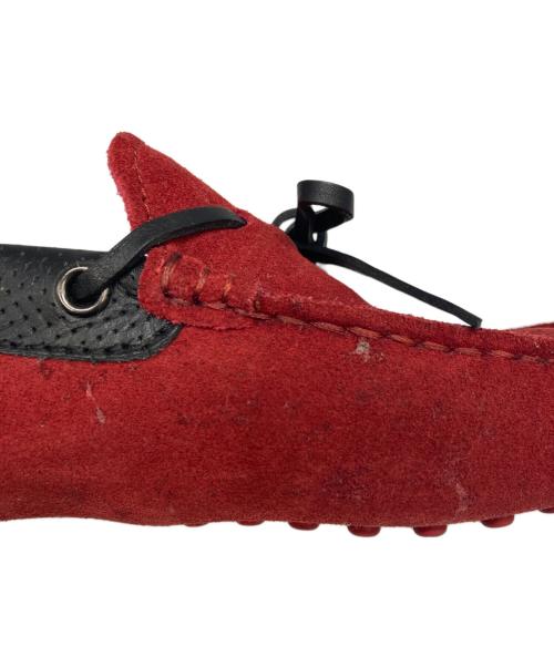 TOD'S（トッズ）TOD'S (トッズ) Ferrari (フェラーリ) ドライビングシューズ レッド サイズ:SIZE 6の古着・服飾アイテム
