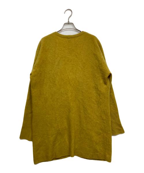 6(ROKU) BEAUTY&YOUTH（ロク ビューティーアンドユース）6(ROKU) BEAUTY&YOUTH (ロク ビューティーアンドユース) CASHMERE KNIT CARDIGAN イエロー サイズ:不明の古着・服飾アイテム