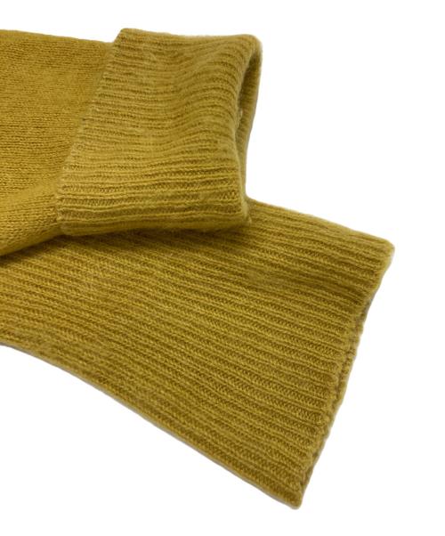 6(ROKU) BEAUTY&YOUTH（ロク ビューティーアンドユース）6(ROKU) BEAUTY&YOUTH (ロク ビューティーアンドユース) CASHMERE KNIT CARDIGAN イエロー サイズ:不明の古着・服飾アイテム