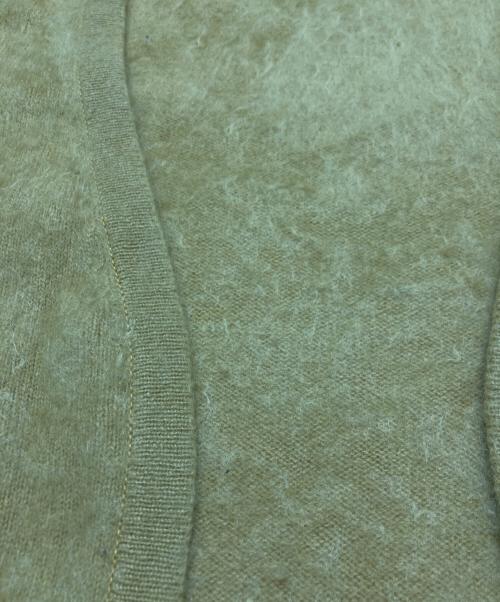 6(ROKU) BEAUTY&YOUTH（ロク ビューティーアンドユース）6(ROKU) BEAUTY&YOUTH (ロク ビューティーアンドユース) CASHMERE KNIT CARDIGAN イエロー サイズ:不明の古着・服飾アイテム