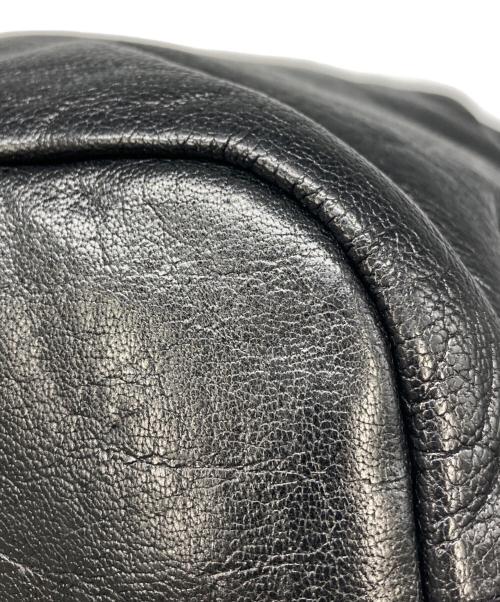 GIVENCHY（ジバンシィ）GIVENCHY (ジバンシィ) 2WAYレザーボストンバッグ ブラックの古着・服飾アイテム