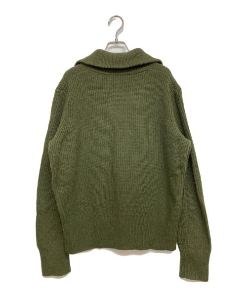 ARKET（アーケット）ARKET (アーケット) ハーフジップニット カーキ サイズ:SIZE Mの古着・服飾アイテム