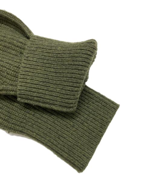 ARKET（アーケット）ARKET (アーケット) ハーフジップニット カーキ サイズ:SIZE Mの古着・服飾アイテム