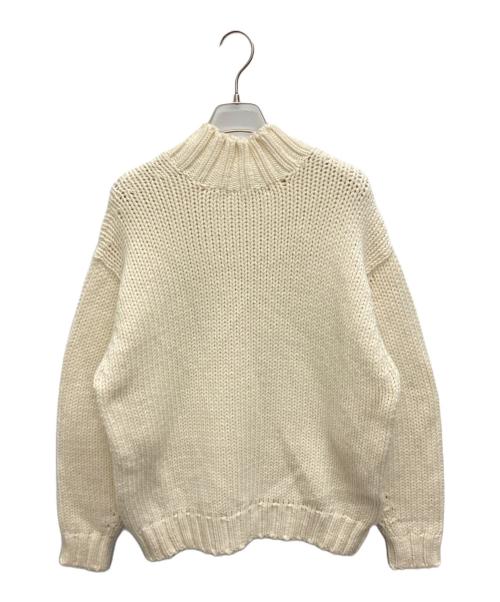 AURALEE（オーラリー）AURALEE (オーラリー) SUPER FINE WOOL AIRY KNIT V-NECK P/O アイボリー サイズ:SIZE 1の古着・服飾アイテム