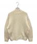 AURALEE (オーラリー) SUPER FINE WOOL AIRY KNIT V-NECK P/O アイボリー サイズ:SIZE 1：10000円