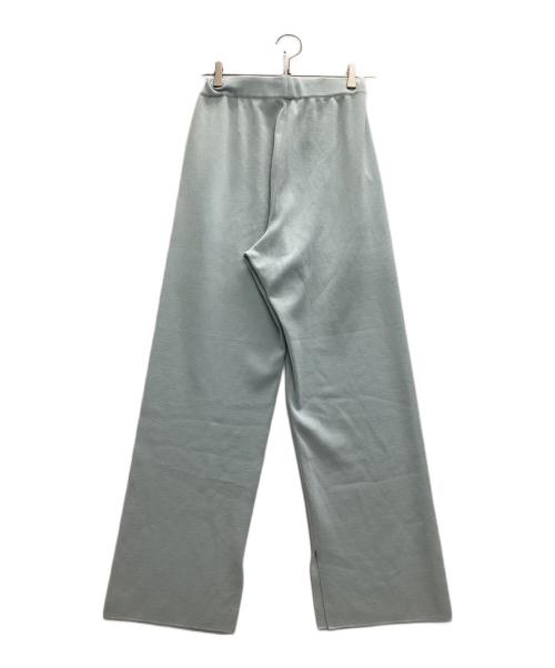 AURALEE（オーラリー）AURALEE (オーラリー) WOOL POLYESTER RIB KNIT PANTS ブルー サイズ:SIZE 1の古着・服飾アイテム
