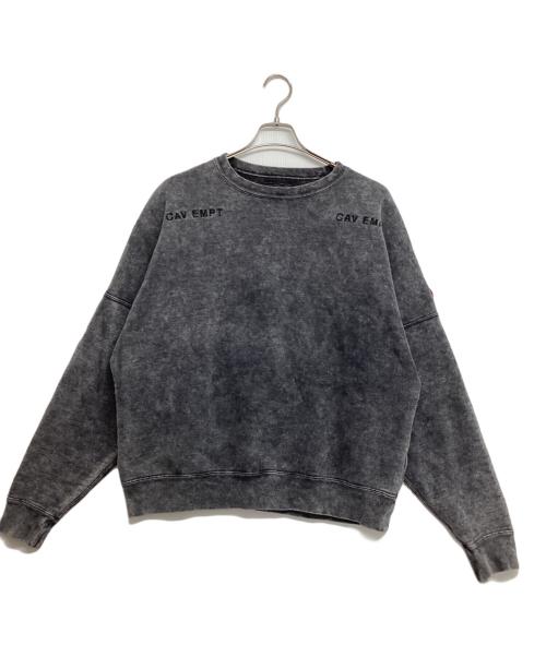 C.E（シーイー）C.E (シーイー キャブエンプト) OVERDYE SQUAD CREW NECK グレー サイズ:Lの古着・服飾アイテム