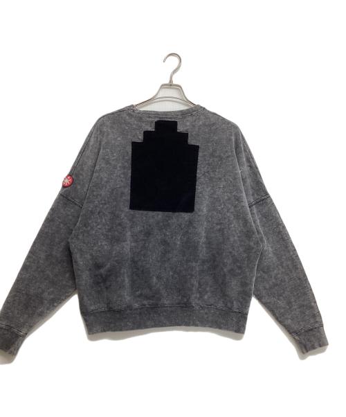 C.E（シーイー）C.E (シーイー キャブエンプト) OVERDYE SQUAD CREW NECK グレー サイズ:Lの古着・服飾アイテム