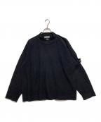 STONE ISLANDストーンアイランド）の古着「90’sモックネックスウェット」｜ブラック