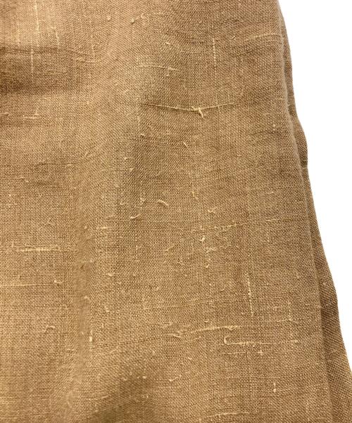 AURALEE（オーラリー）AURALEE (オーラリー) LINEN SILK SUMMER TWEED LONG SKIRT ブラウン サイズ:SIZE 1の古着・服飾アイテム